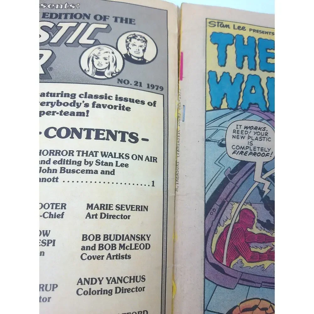 Vintage Marvel Treasury Editiion Fantastic Four #21 Behold Galactus READ